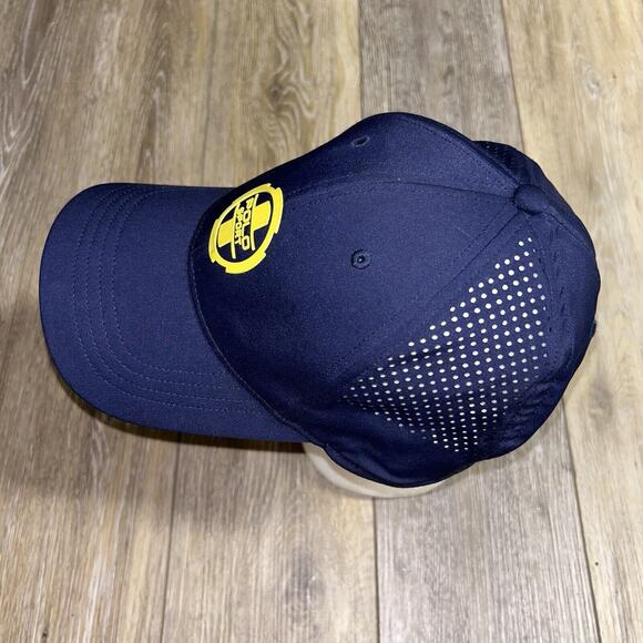 Polo Sport Ralph Lauren Hat Baseball Cap Adjustable Blue Yellow Mesh Polyester - Picture 8 of 10
